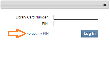 Forgot PIN